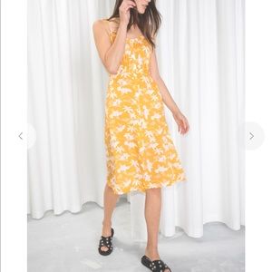 & Other Stories tropical dress NWT